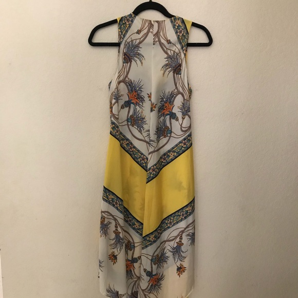 Zara Printed Asymmetric Dress - Picture 5 of 6